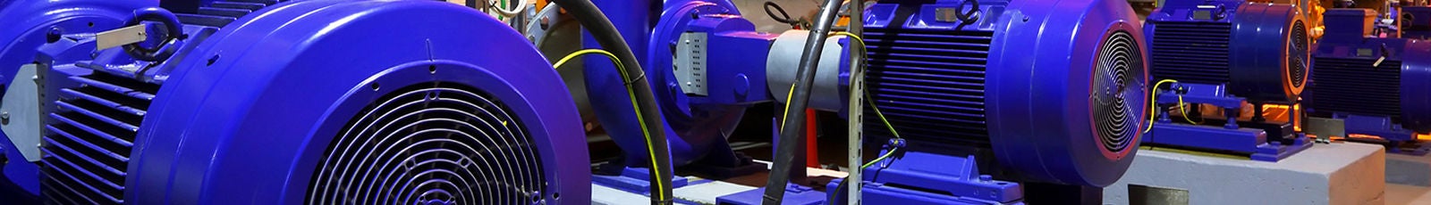 Reliable Bearings for the Industrial Motor Industry Image of industrial motors.