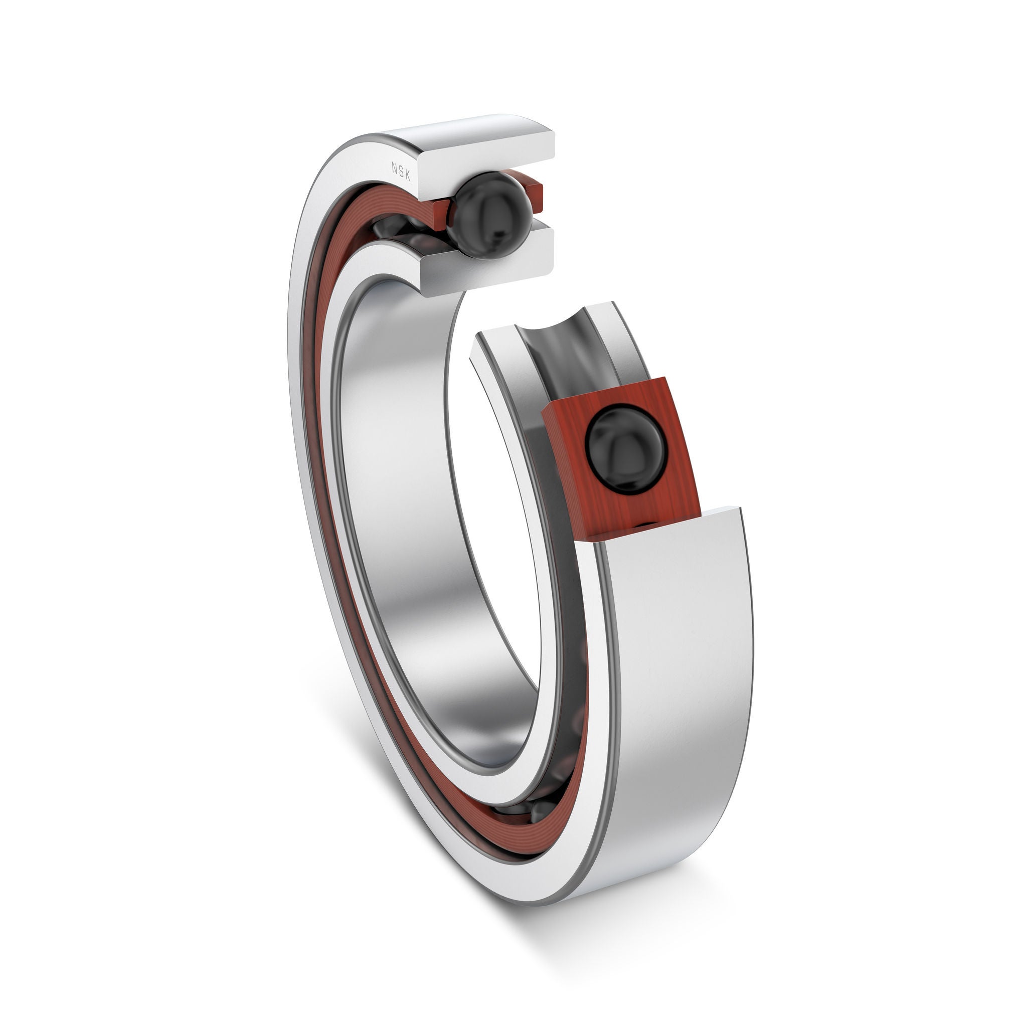 P_ACBB_ROBUSTDYNA_CUT.jpg NSK’s ROBUSTDYNA angular contact ball bearings for machine tool spindles facilitate easier machining of challenging materials such as Inconel, titanium and composites