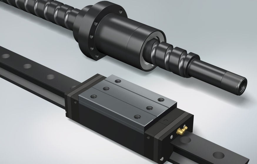 Linear Guide, Ball Screw, Corrosion Protection, 2Comp Linear Guide, Ball Screw, Corrosion Protection, 2Comp