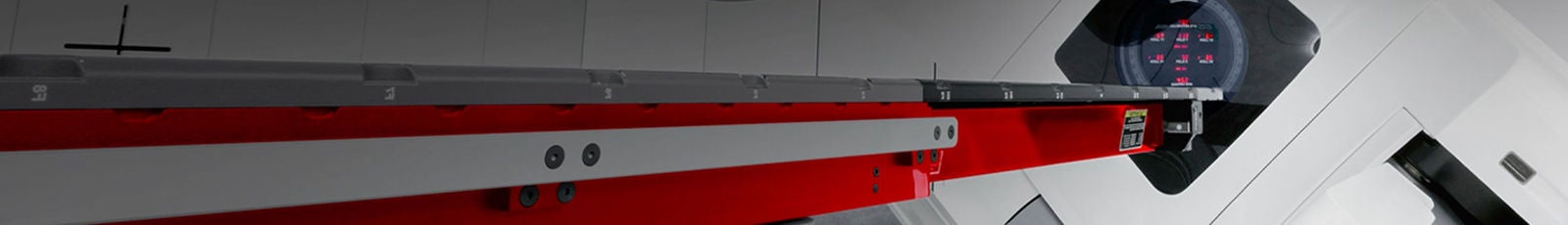 Precision Bearings for the Medical Device Industry Image of linear rail component in medical machinery.