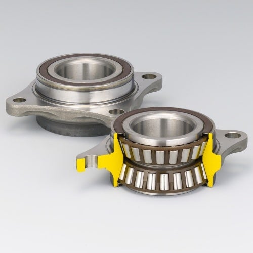 Double-Row Tapered Roller Bearings with Outer Mounting Flange (HUBII for Inner Ring Rotation Type) Double-Row Tapered Roller Bearings with Outer Mounting Flange (HUBII for Inner Ring Rotation Type)