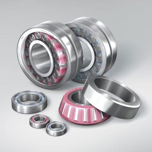 Molded oil bearings