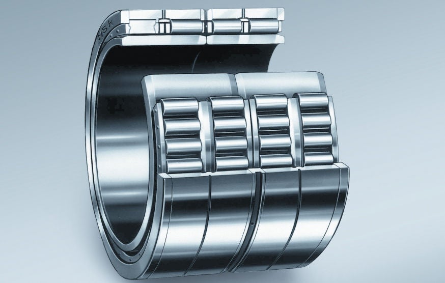 Cylindrical Roller Bearings, 4-Row- Stud-Type Cage, Cut CRB