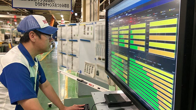 Visualizing energy use at the Saitama Plant