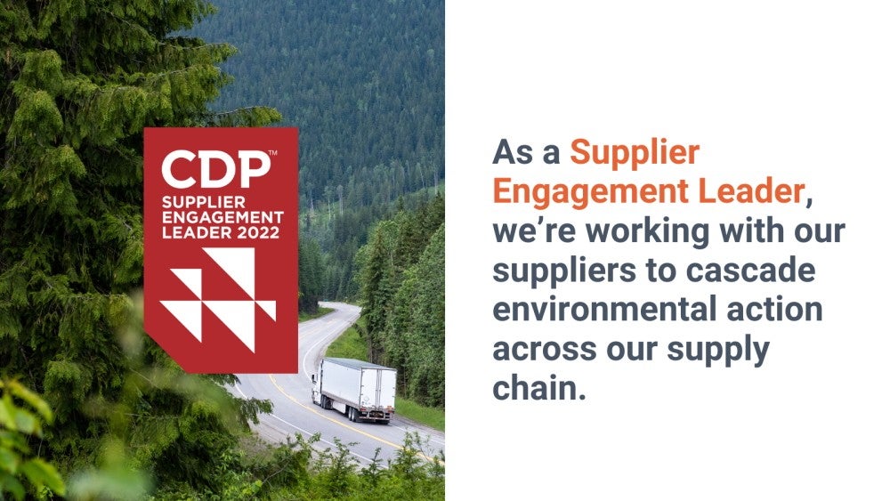 CDP Supplier Engagement Leader 2022 CDP Supplier Engagement Leader 2022