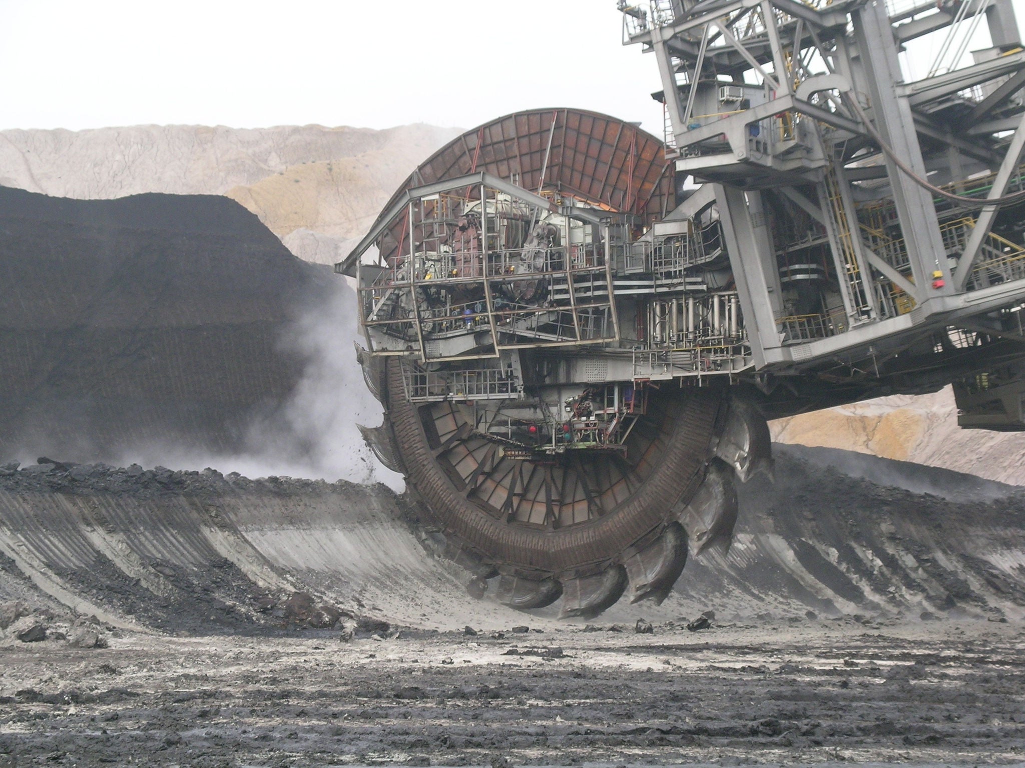 IN_QM_ Bucket-Wheel-Excavator_Hambach.jpg Industry, QM, Bucket Wheel, Hambach, NSK onwned