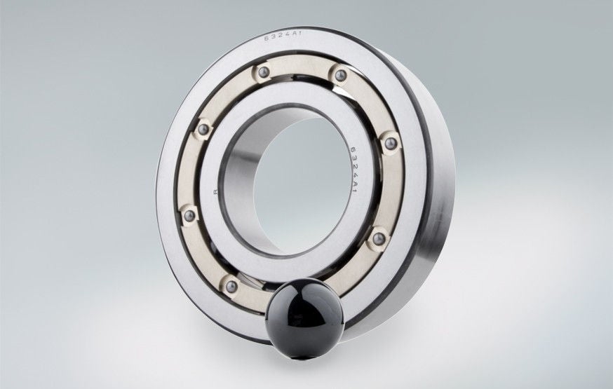 Deep Groove Ball Bearing, Hybrid, Brass Cage Deep Groove Ball Bearing, Hybrid, Brass Cage
