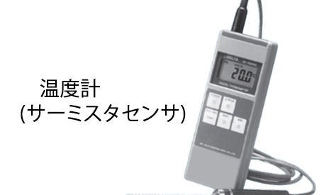 温度計(サーミスタセンサ)