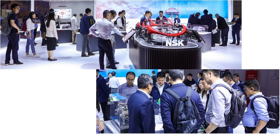 NSKブース@上海モーターショー