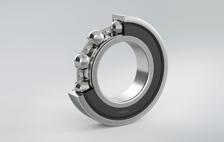 Deep Groove Ball Bearing, Steel Cage, Sealed Prelubricated Ball BEaring with EA3 Grease