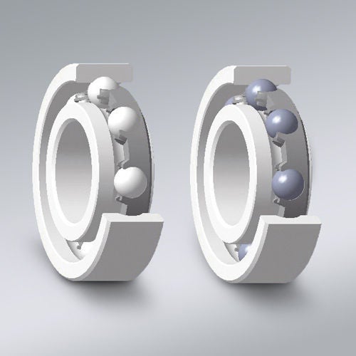 Deep Groove Ball Bearing, Spacea, All-Ceramic, 2Comp All-Ceramic Bearings (Oxide-Based Ceramic Bearings)