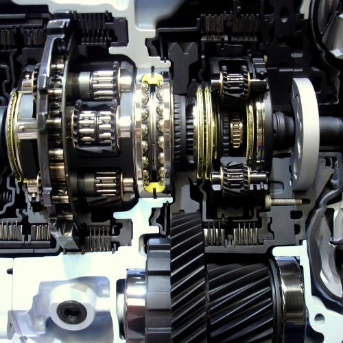 Automotive, automatic transmission, gearbox, cut Automotive, automatic transmission, gearbox, cut