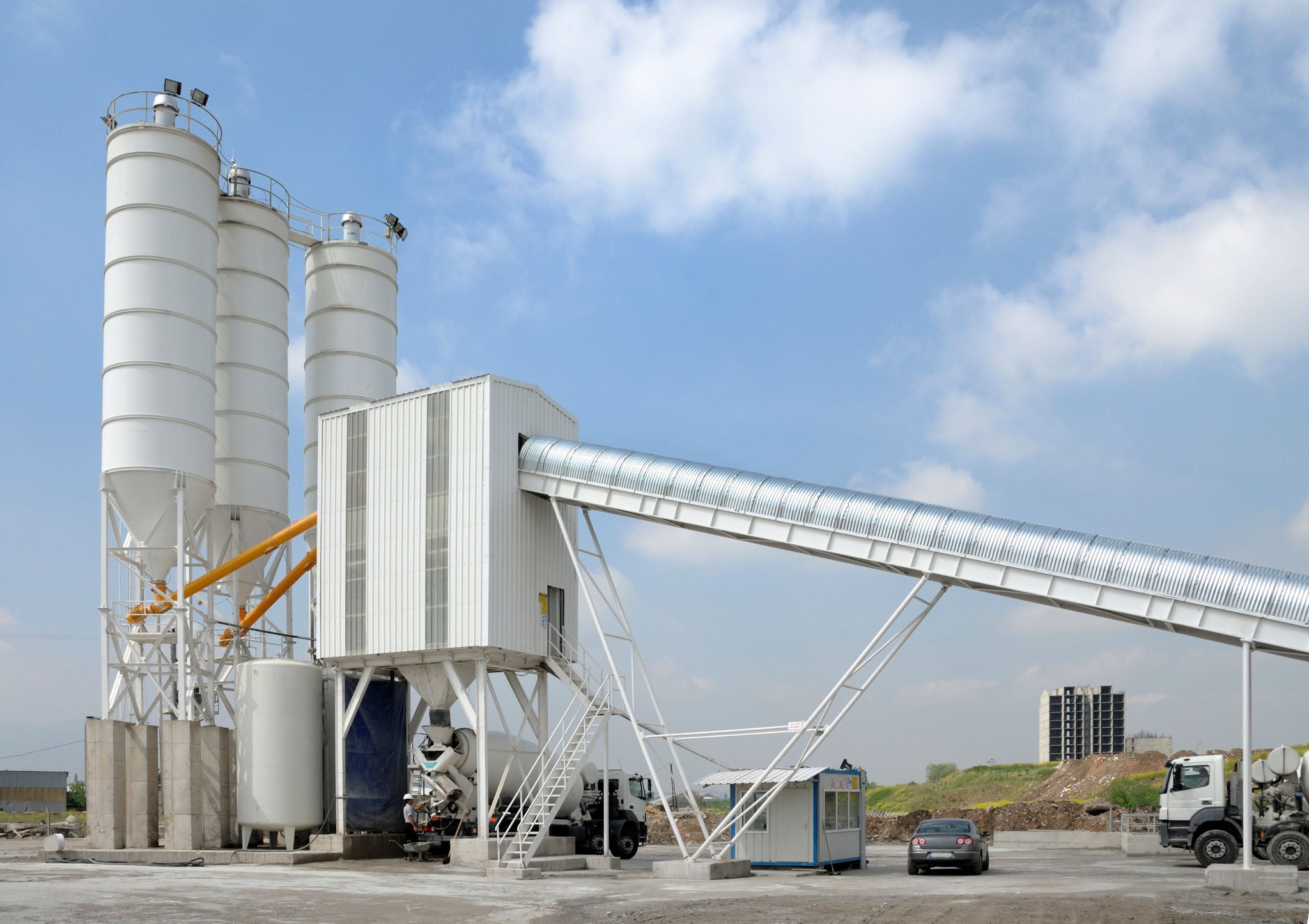 97888247 concrete and cement plant