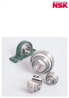 玉軸受ユニット用トリプルシール付軸受