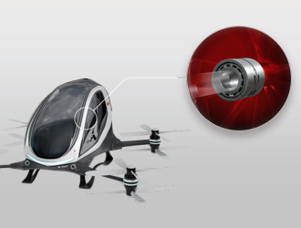 Gas-Turbine generator for Advanced Air Mobility Next-generation Jet Lubrication Bearing