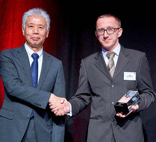 Supplier Award da Toyota Motor Europe