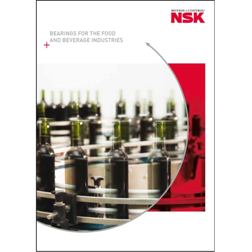 Catalogo NSK aggiornato per l'industria alimentare e delle bevande