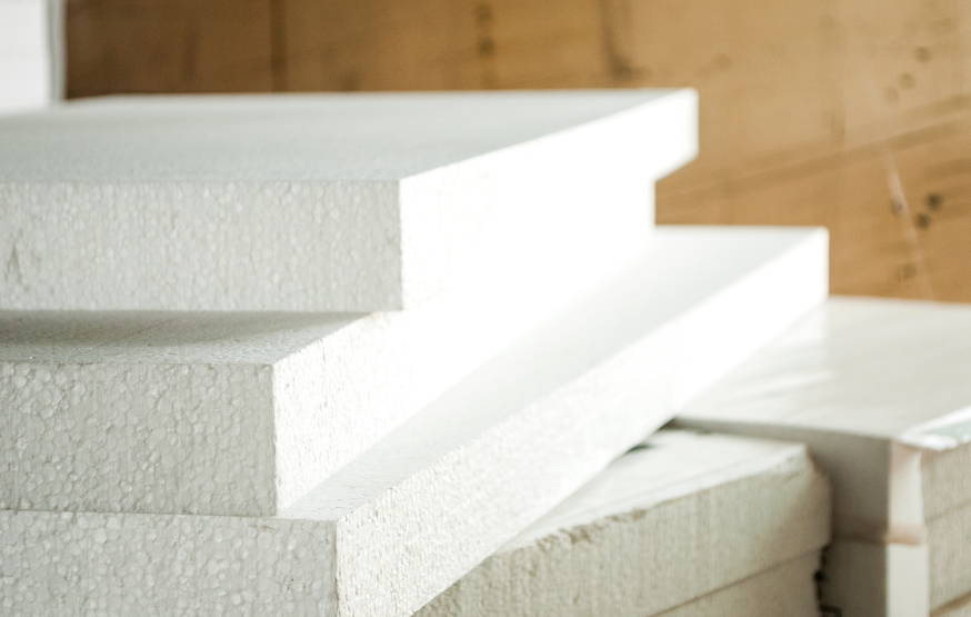 Styrofoam Insulation Material