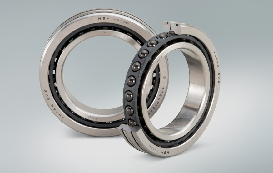 Angular Contact Ball Bearings with SURSAVE Cage - Ultra-High Speed