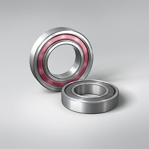 2)	Molded-Oil bearings from NSK protect against water penetration, thus preventing bearing grease from escaping into the working environment 