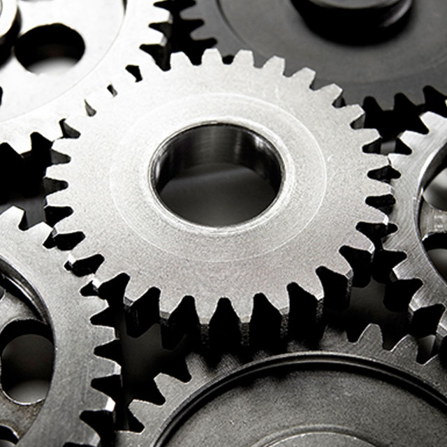 Gearboxes Highly reliable, cutting-edge bearings for supporting rotation in gearboxes.